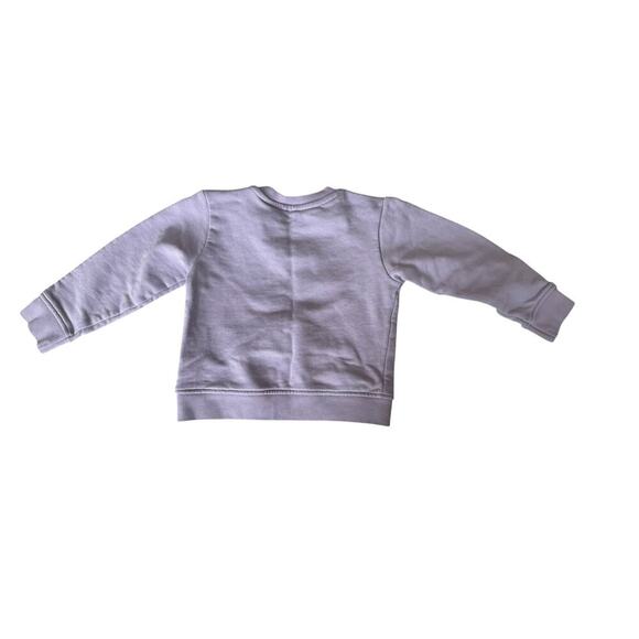 Stella McCartney Babies Purple Shell-Print Cotton Sweatshirt Size 3T - Picture 4 of 7